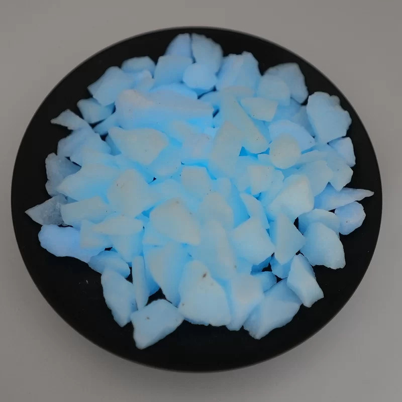 Piso de pavimentação de pedra luminosa colorida artificial