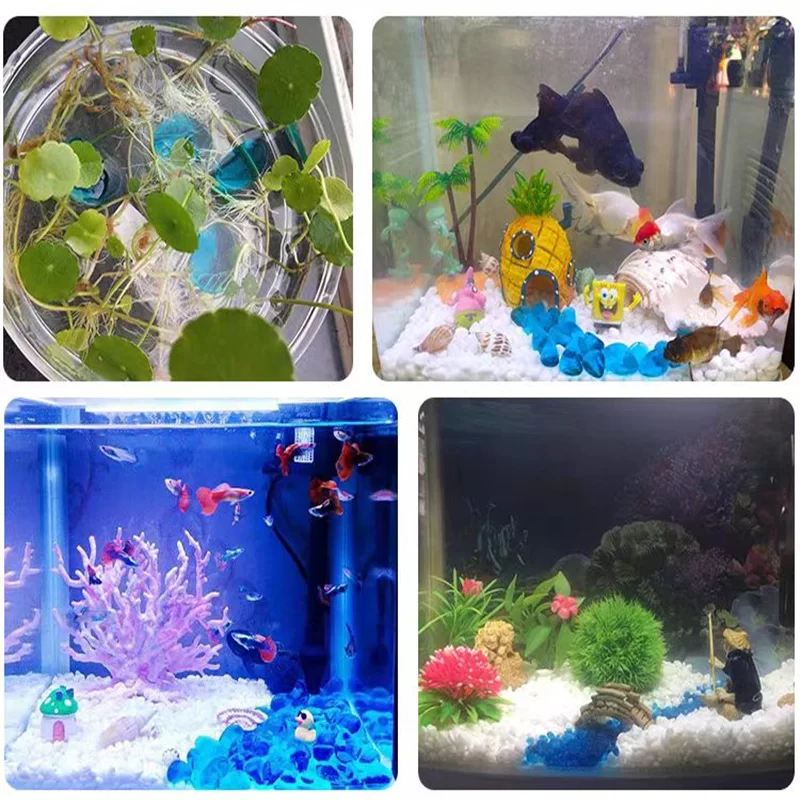 Contas de vidro coloridas usadas para pedras adesivas e decoração