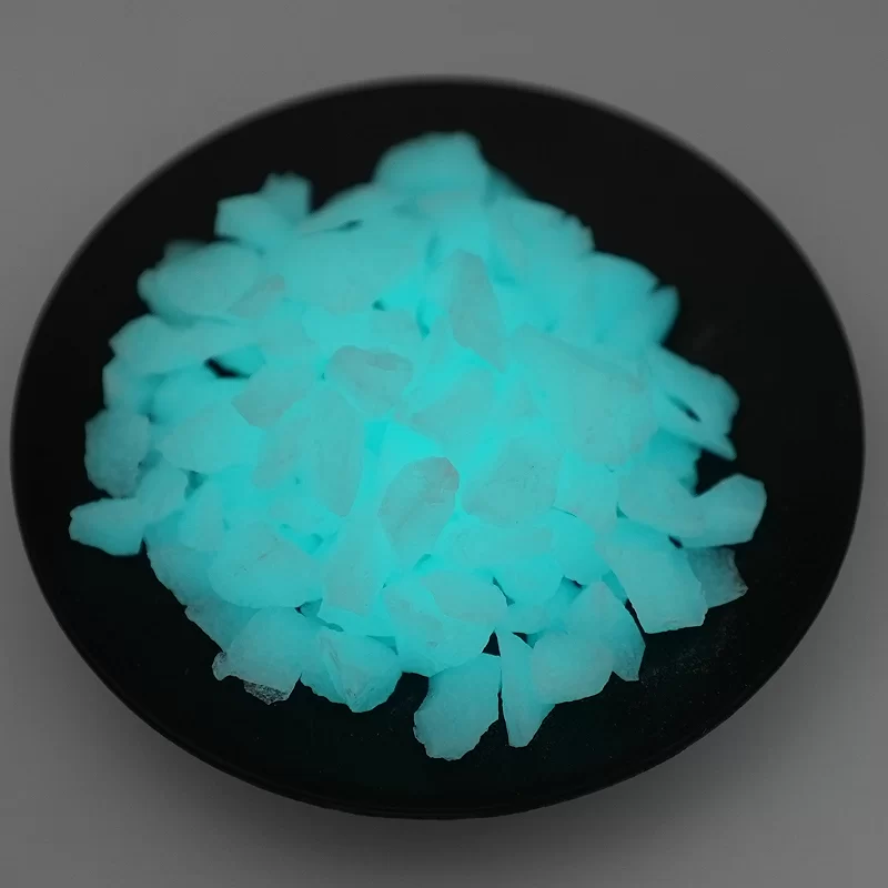 Piso de pavimentação de pedra luminosa colorida artificial