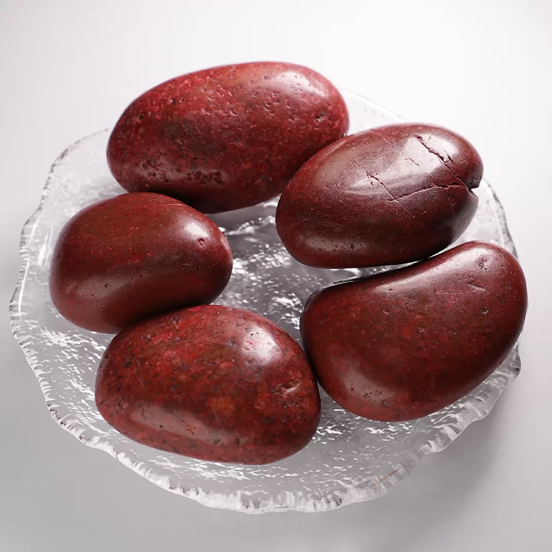 Pedras naturais coloridas/brancas/pretas/amarelas para paisagismo de parques