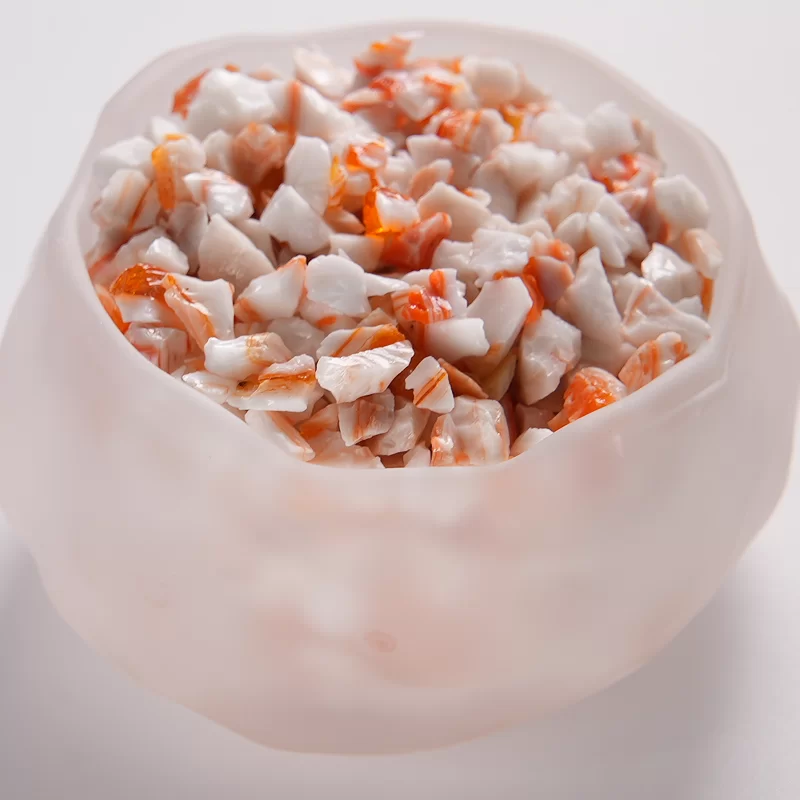 Areia de vidro colorida para terraço