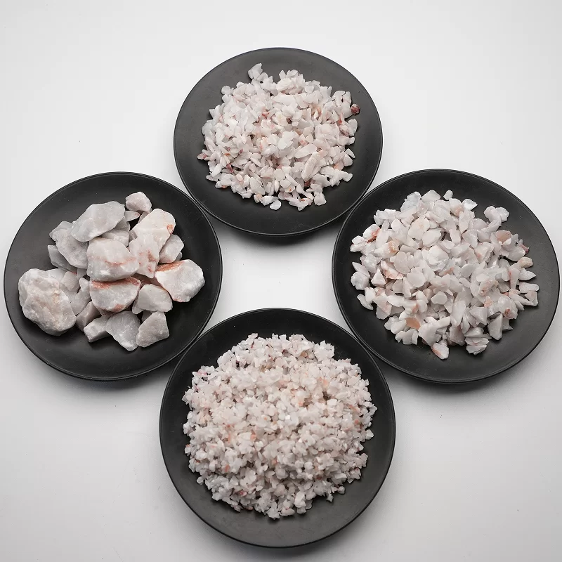 Cascalho de pedra britada para terraço