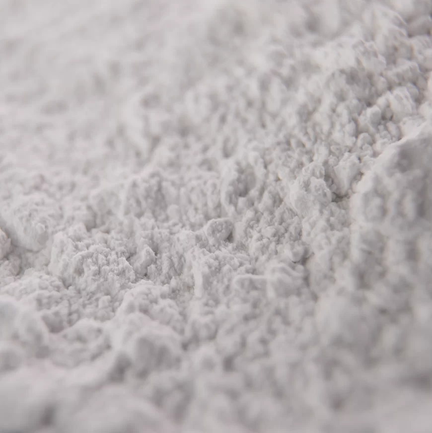 Pó aplicado na indústria da construção