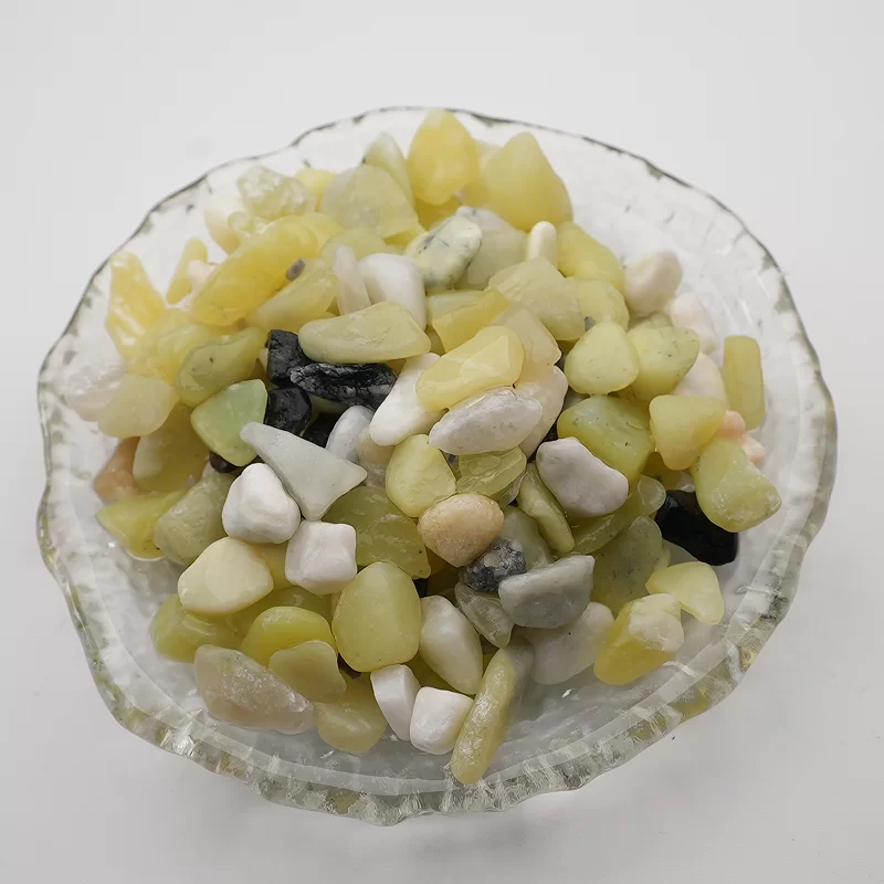 Cascalho de pedra britada para terraço